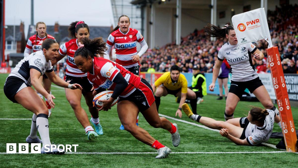 PWR champions Gloucester-Hartpury thrash Saracens