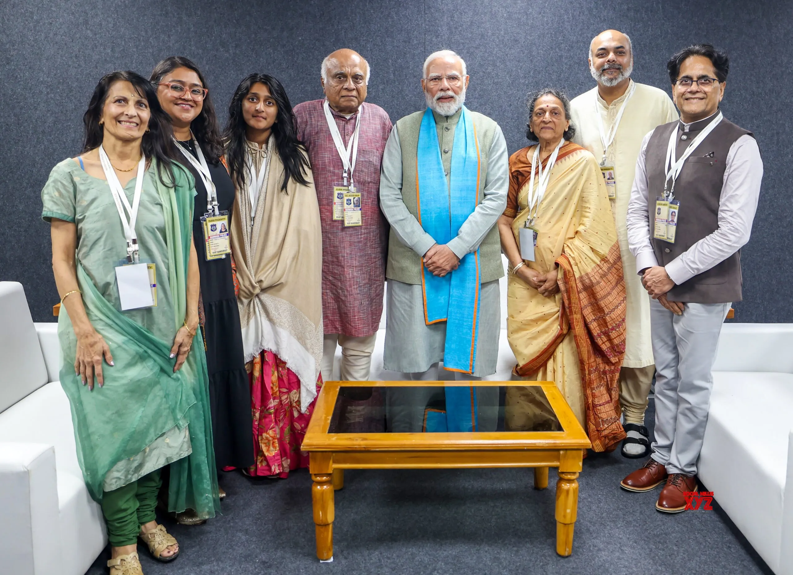 Narmada: PM Modi meets Sardar Patel’s family in Kevadia #Gallery
