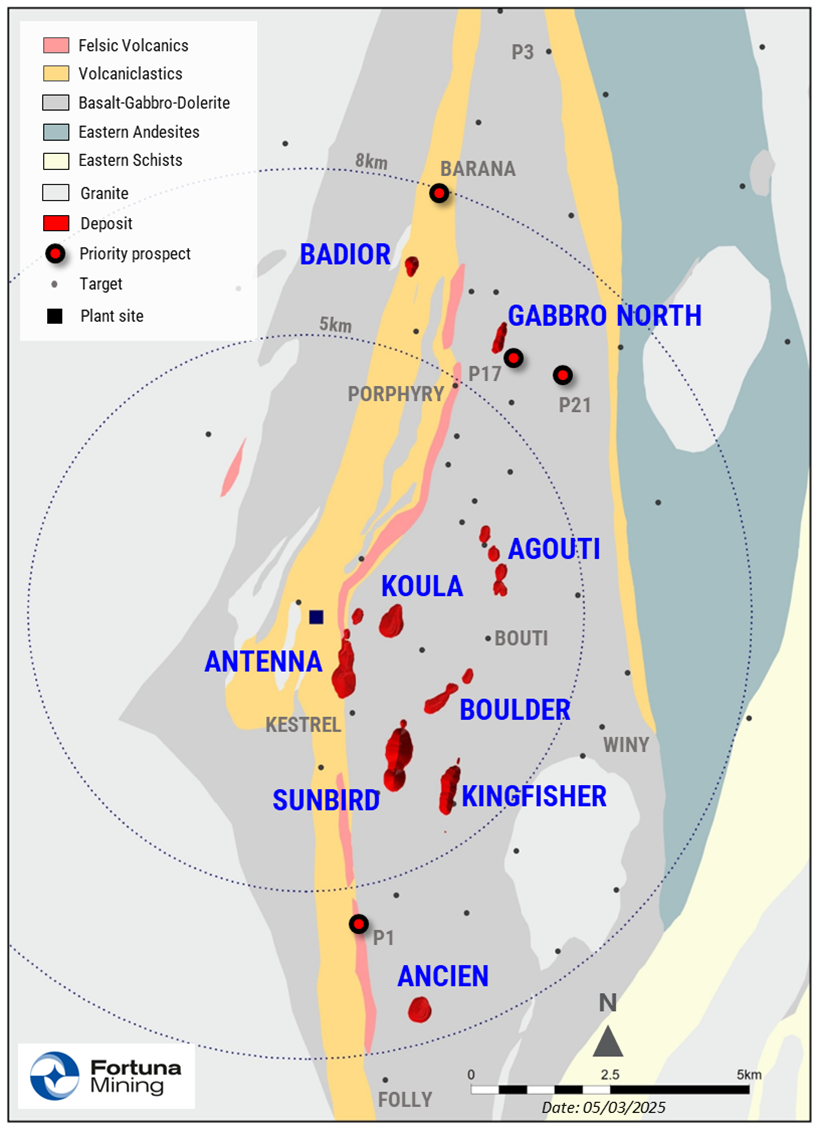 Fortuna intersects 7.3 g/t Au over 16.1 meters and defines second underground shoot at Sunbird, Séguéla Mine, Côte d’Ivoire