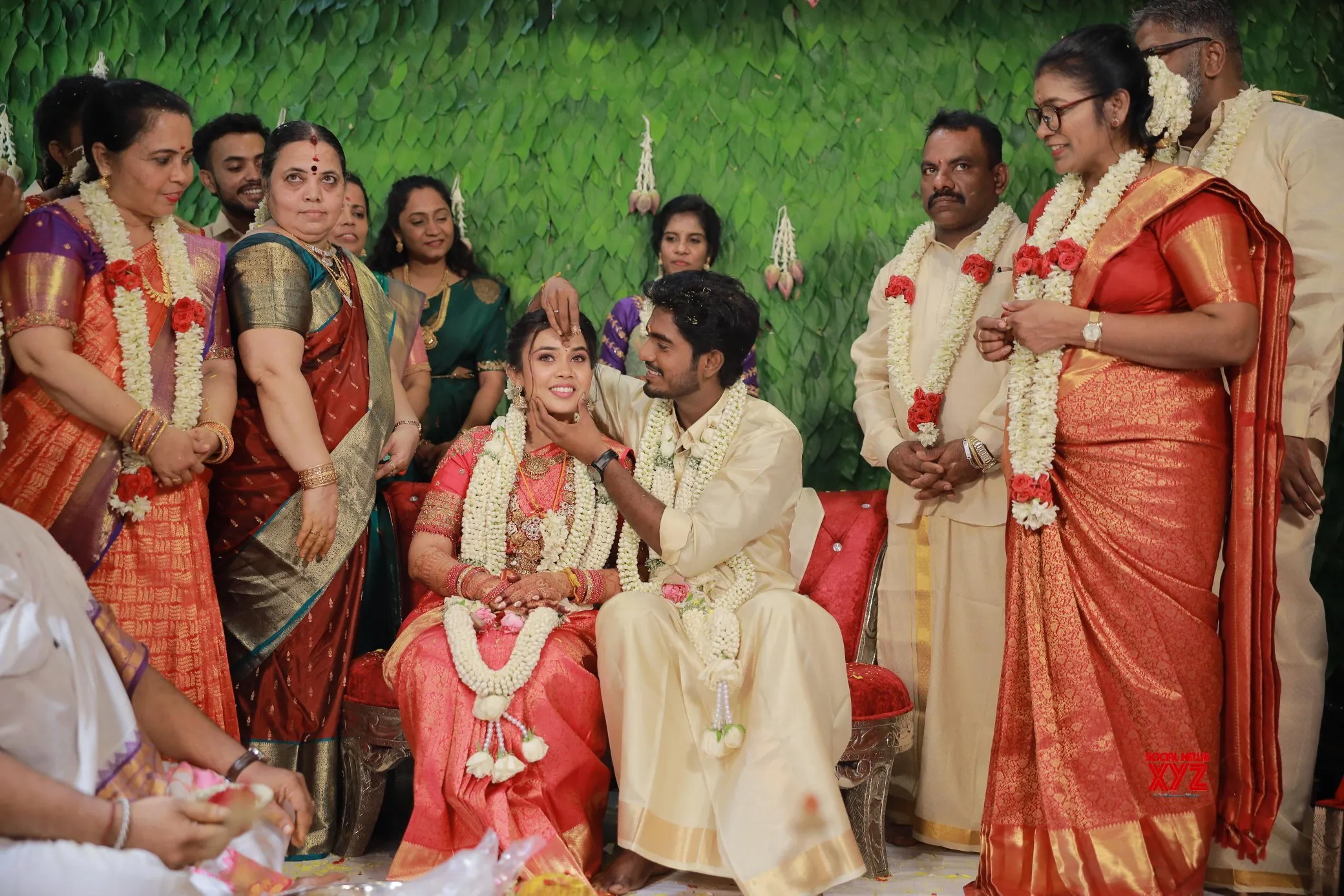 ‘Tourist Family’ director Abhishan Jeevinth weds girlfriend Akila in grand ceremony
