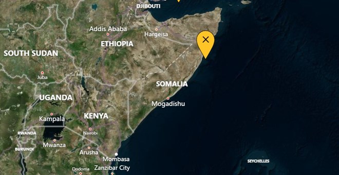 UKMTO warns ships after suspicious activity off Somali coast