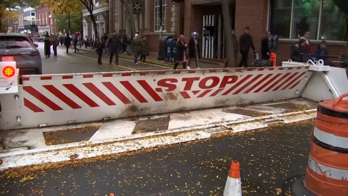 Mechanical barriers put to use as Salem prepares for a safe Halloween night