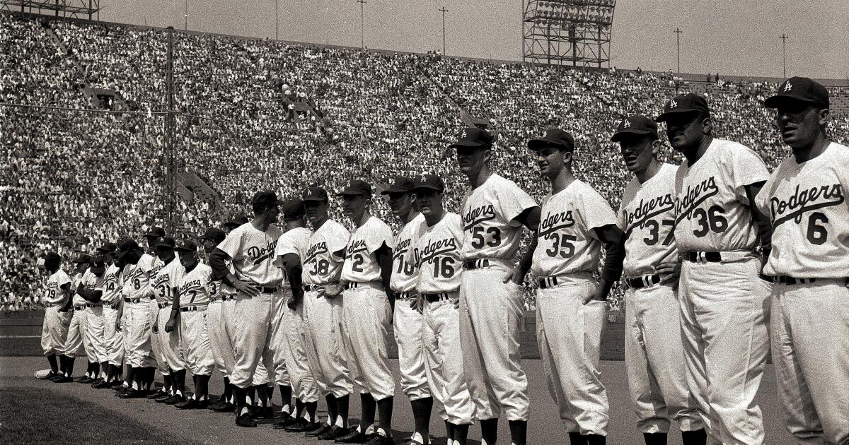 The day the Dodgers attracted the most A-list celebrities in history - 67 years ago