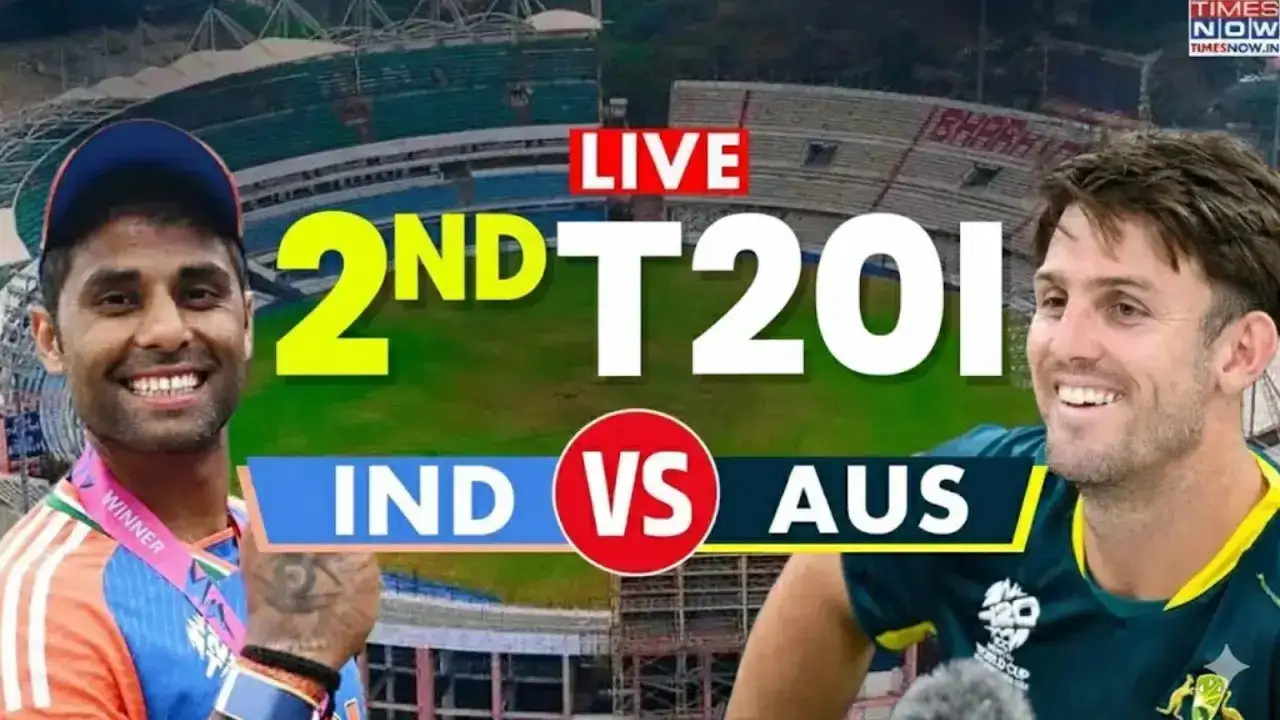 India vs Australia Live Score 2nd T20I: Rain Threat Looms Large, Check Hourly Weather Report