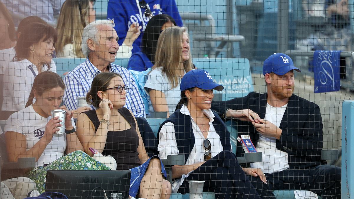 Baseball broadcaster joins Harry and Meghan World Series fury after icon was seated behind couple