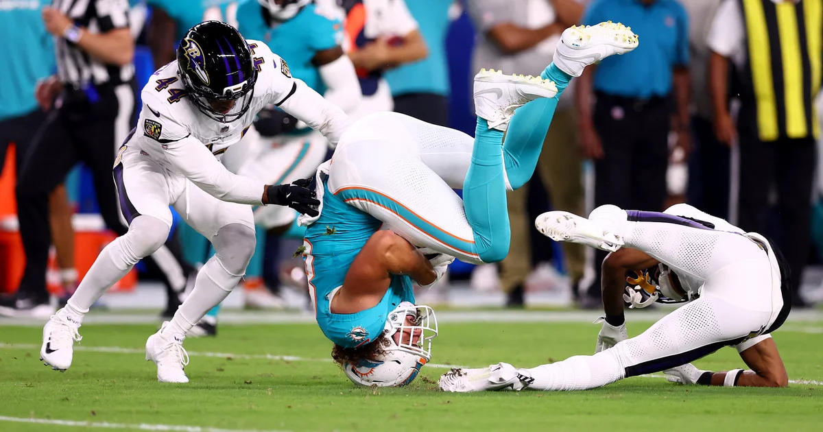 Baltimore Ravens sink Miami Dolphins, 28-6, in Thursday night matchup