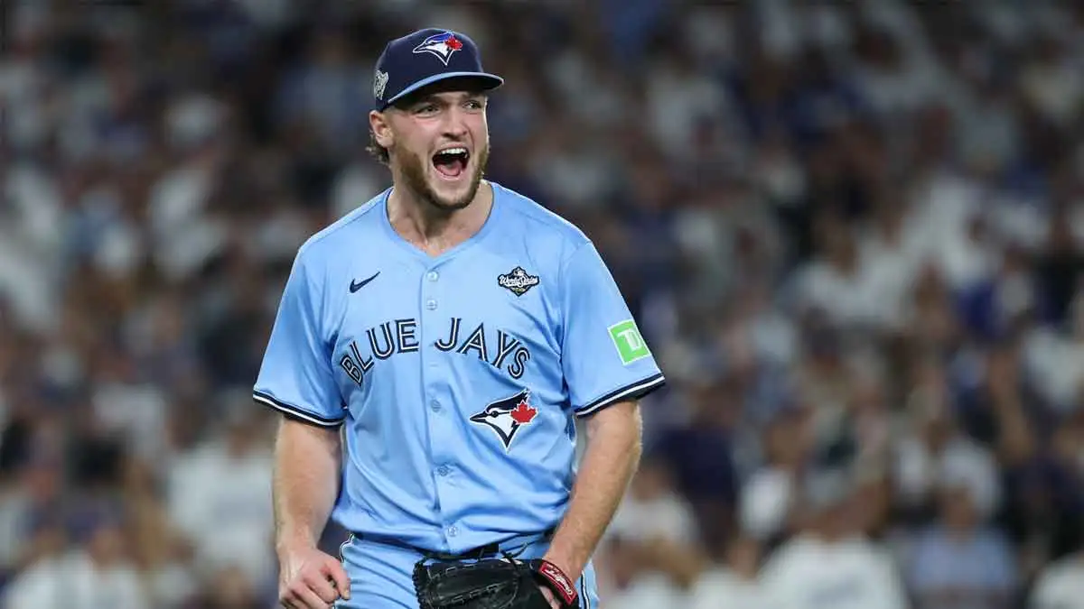 Blue Jays P Trey Yesavage’s immediate reaction to historic World Series start