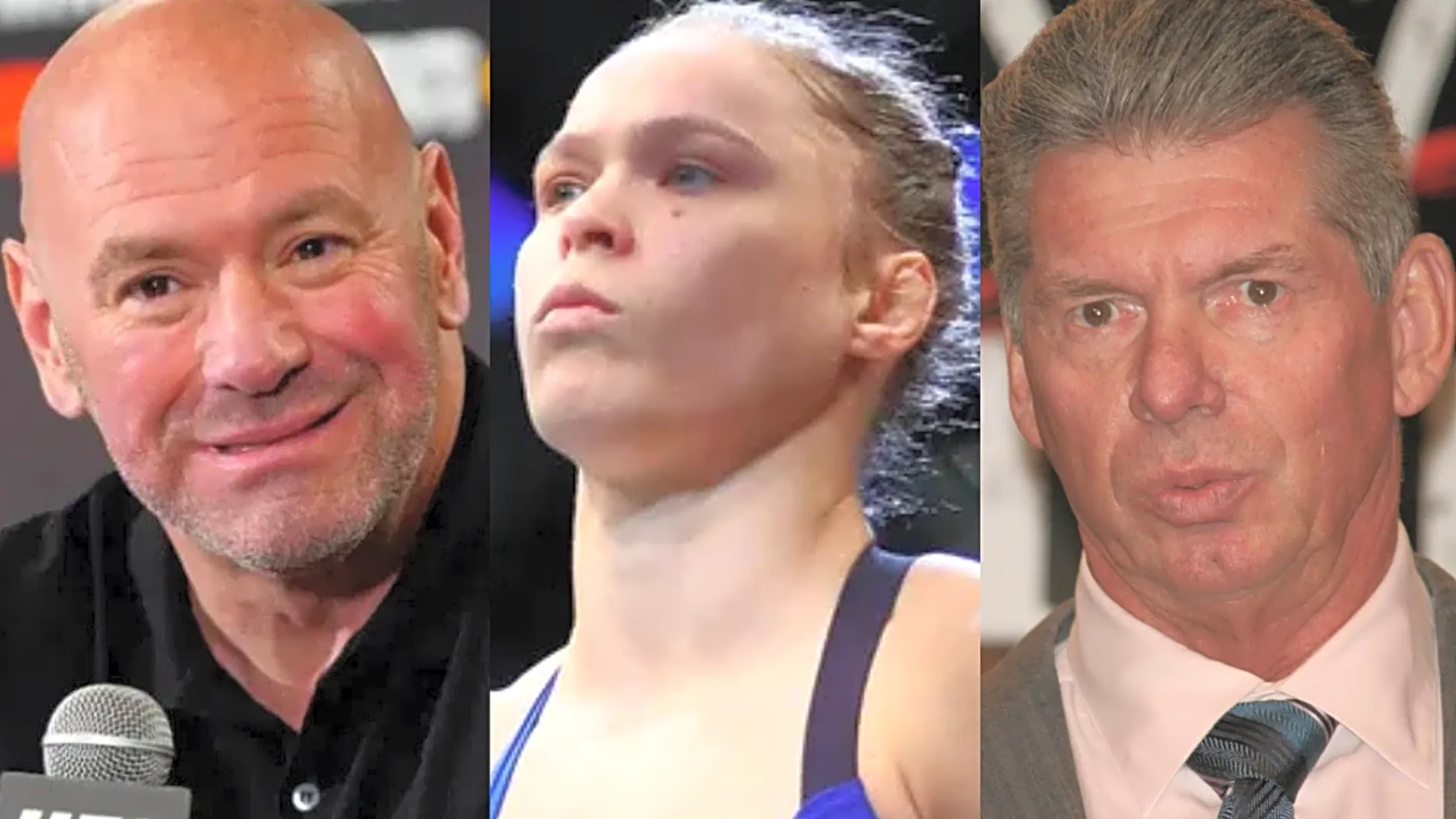WWE & UFC Legend Ronda Rousey Settles Dana White vs Vince McMahon Debate in One Line