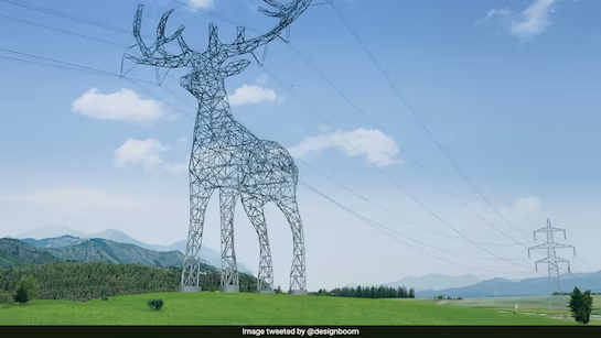 Nature-Inspired Makeover: Austria Designs Power Lines Shaped as Giant Animal Sculptures