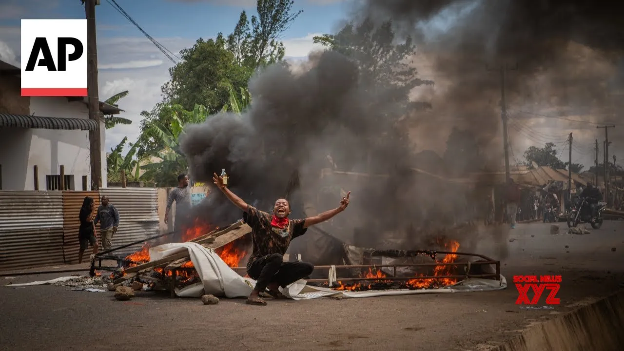 Protests erupt in Tanzania after a disputed election (Video)