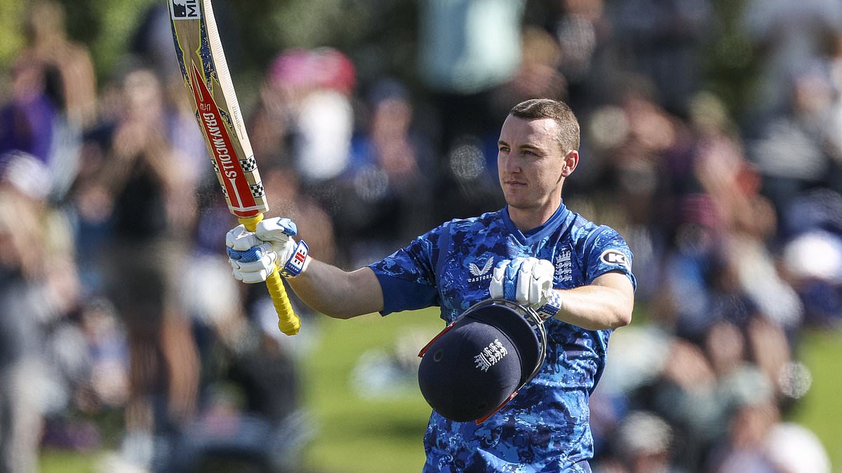 Harry Brook's record-breaking HEROICS not enough to stop England from slipping to defeat against New Zealand