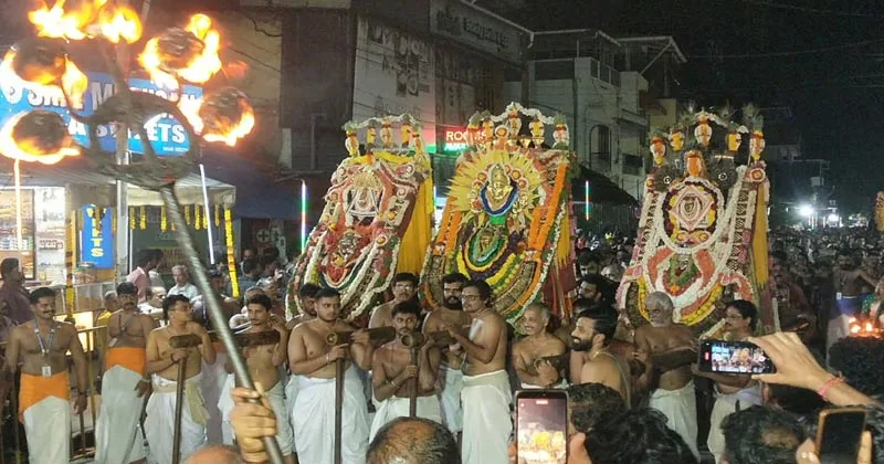 ശ്രീപത്മനാഭ സ്വാമിക്ഷേത്രത്തിലെ അല്പശി ഉത്സവത്തിന് കൊടിയിറങ്ങി