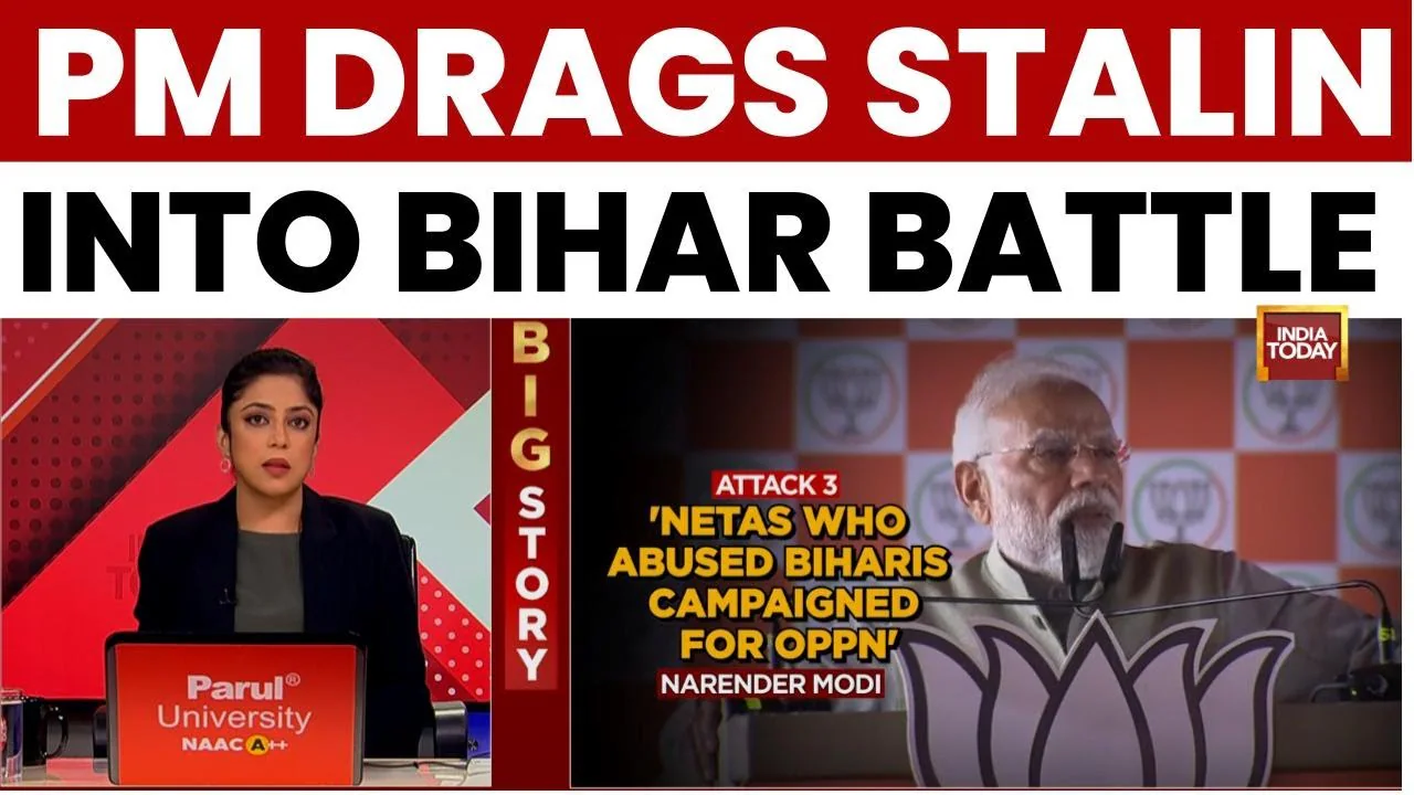 PM Modi Vs Stalin: War of Words Over 'Bihari Pride' Turns Vicious Ahead of Polls