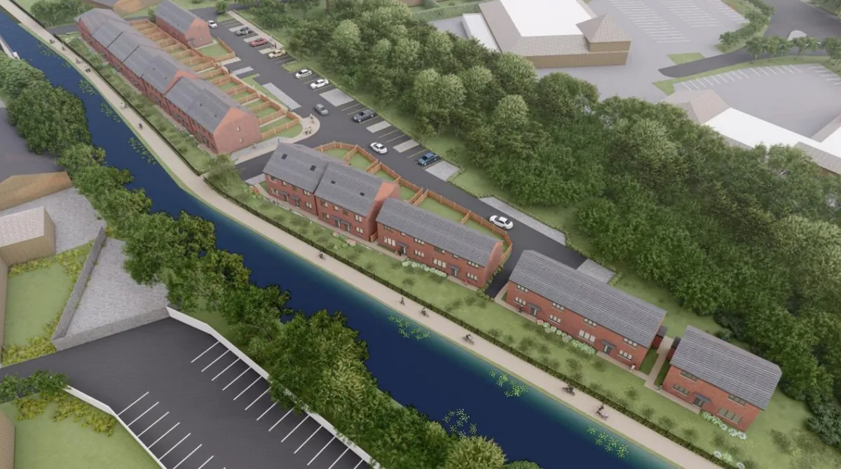 New canalside homes planned for ‘contaminated and unattractive’ former factory site in Wolverhampton