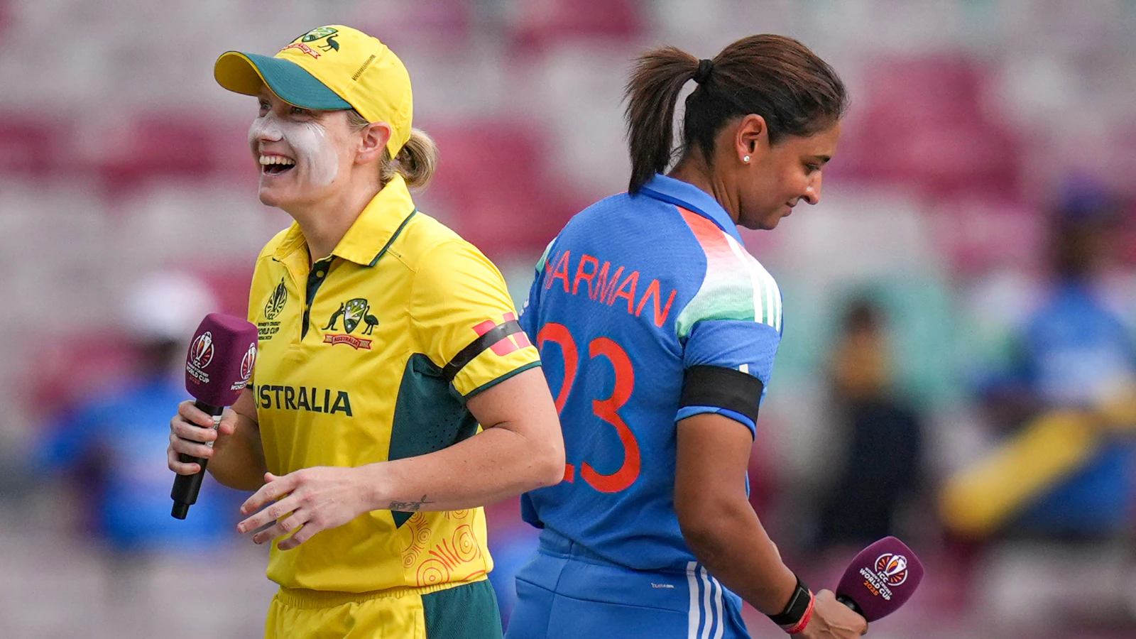 India & Australia Players Wear Black Armbands During ICC Women's World Cup 2025 Semi-Final, Here's Why