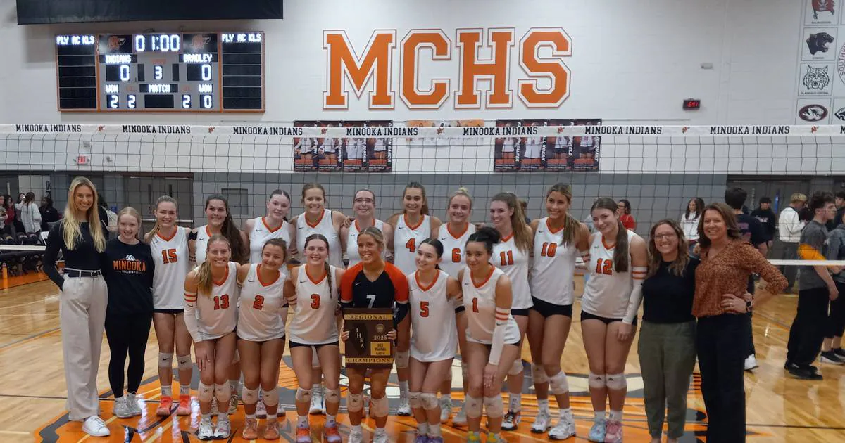 Minooka pulls away for regional title in sweep of Bradley-Bourbonnais