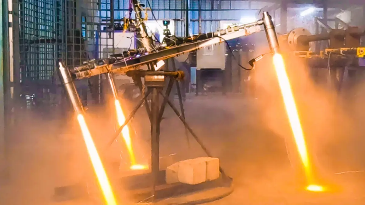 IIT Madras develops breakthrough Vertical landing technology using hybrid rocket thrusters