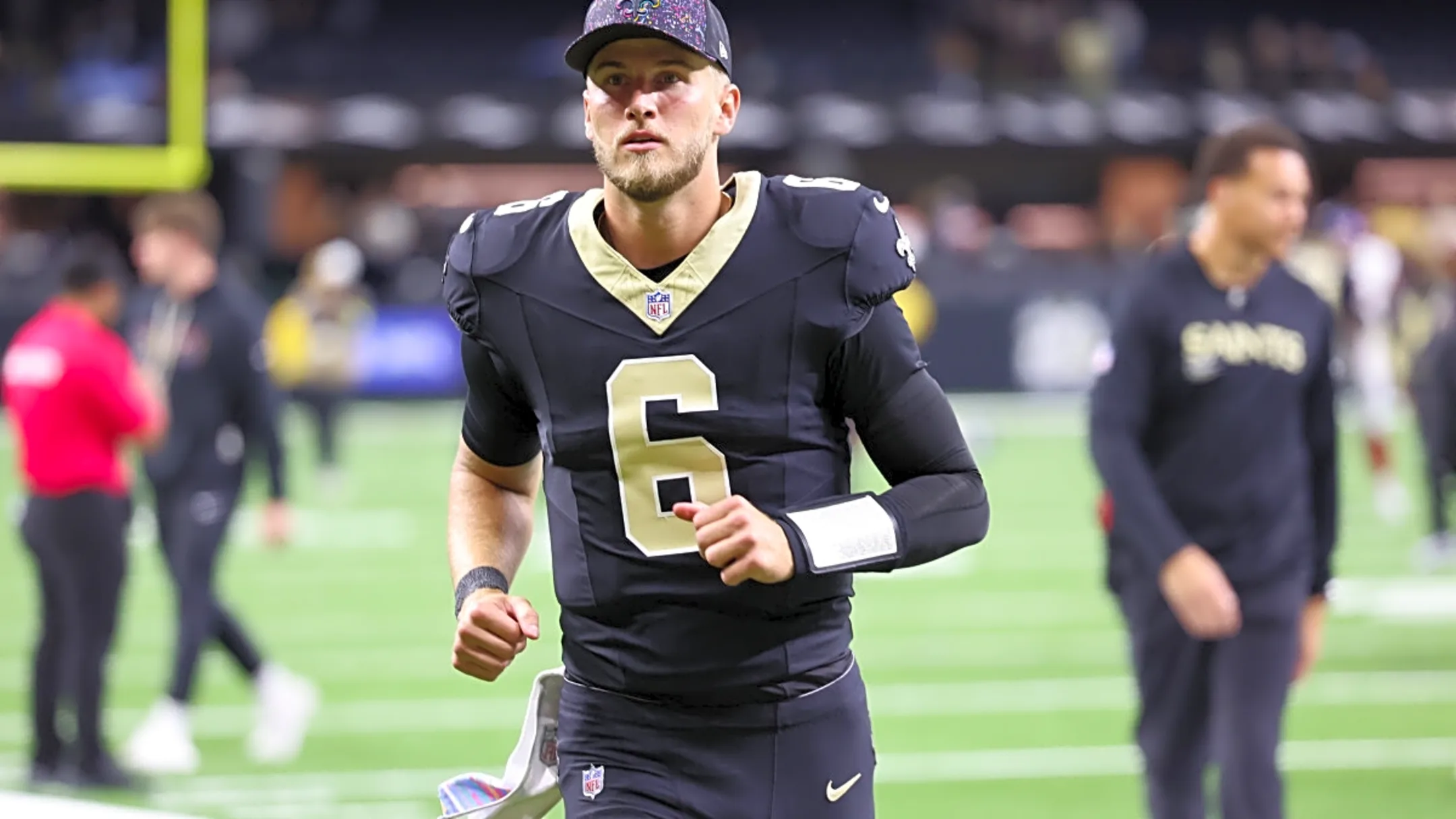 Kellen Moore names Tyler Shough the Saints' new starting quarterback and naturally starts a running clock on his future with the franchise