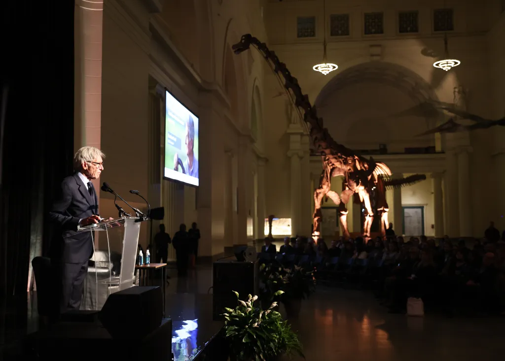 Harrison Ford recalls first encounters with nature in Chicago