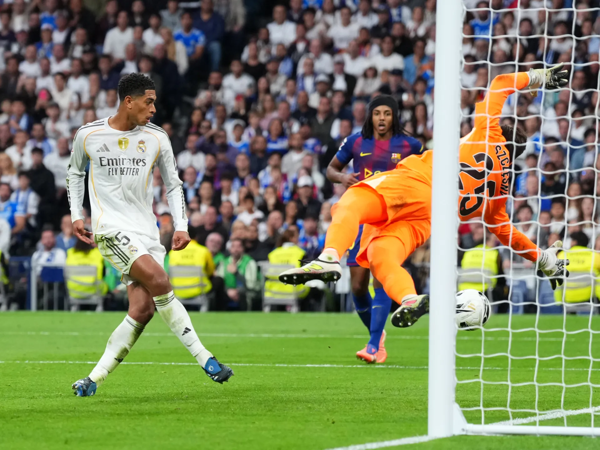 Mbappe, Bellingham score as Real Madrid edge Barcelona in fiery El Clasico