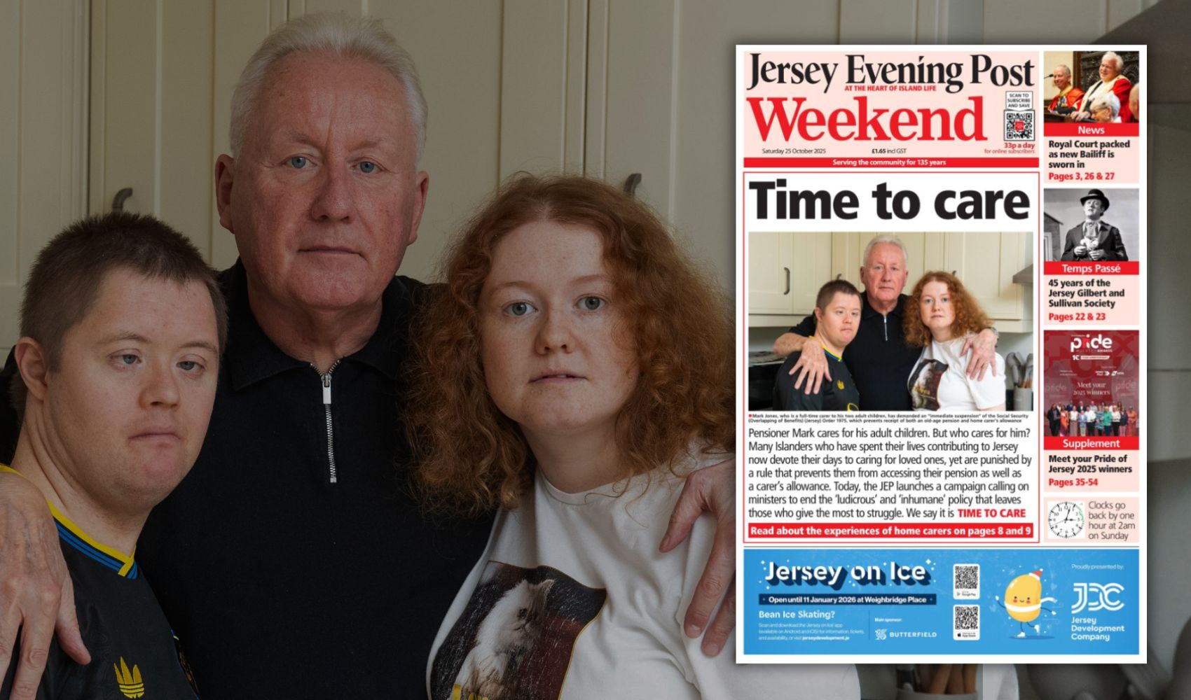 Minister orders urgent review of carer support – 24 hours after JEP launches Time to Care campaign