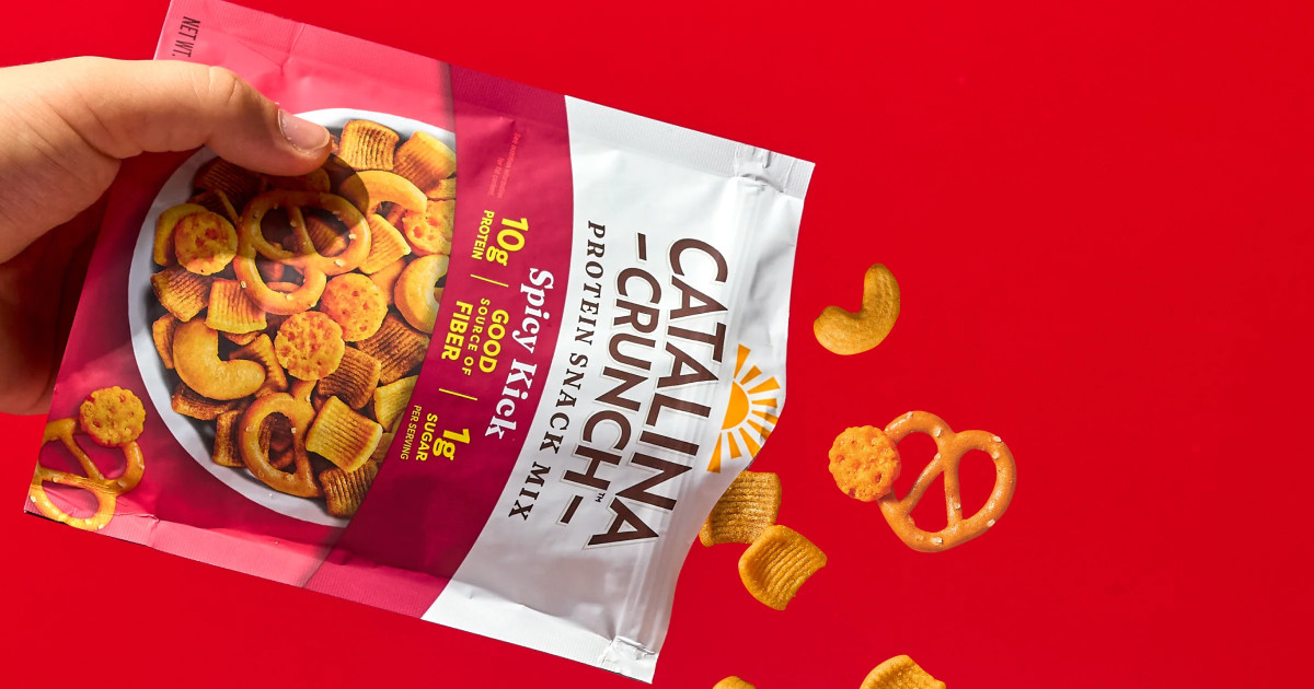 Catalina Crunch's New Spicy Snack Mix Packs Mega Protein