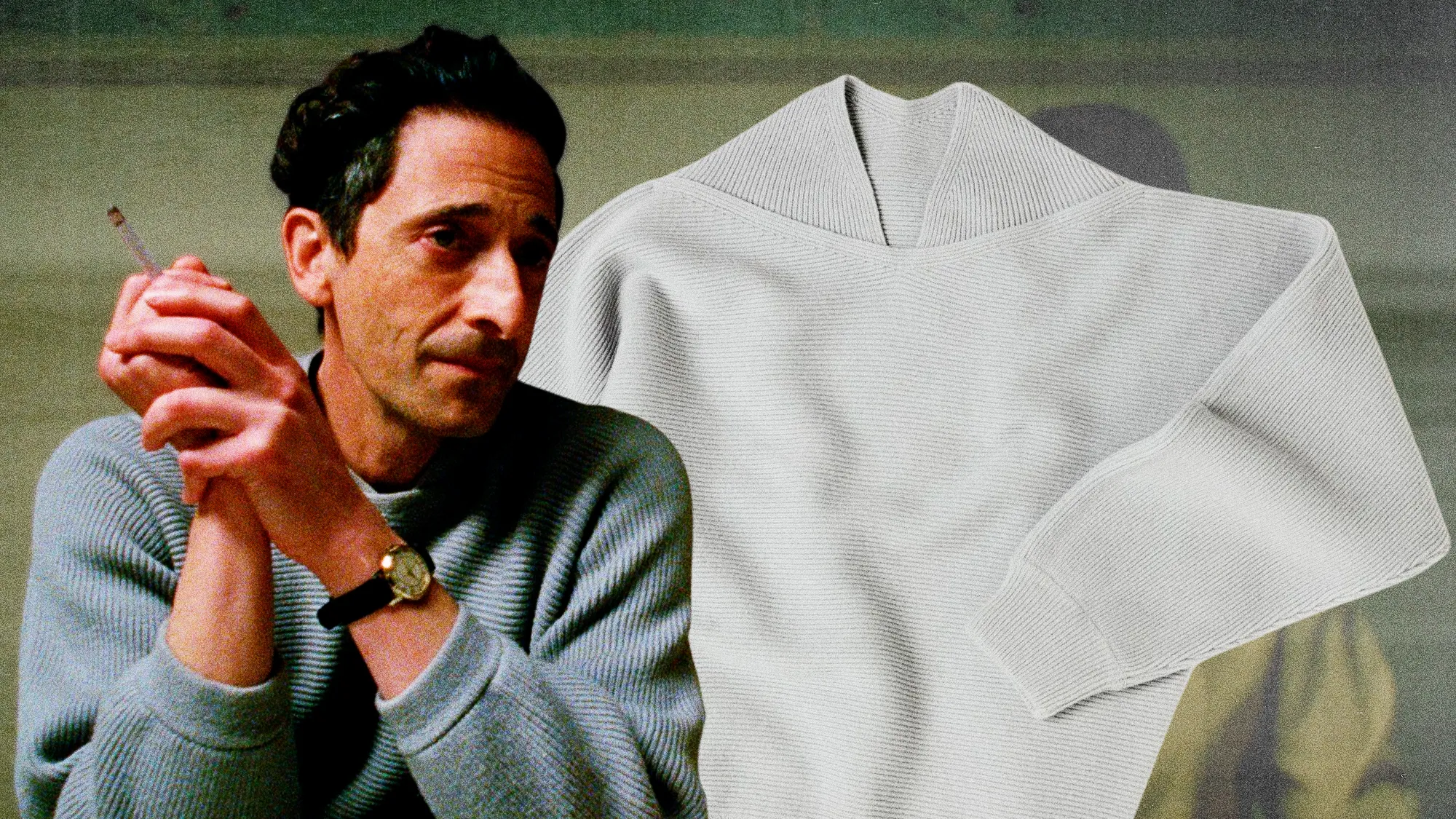 This Sought-After Sweater From 'The Brutalist' Can Now Be Yours