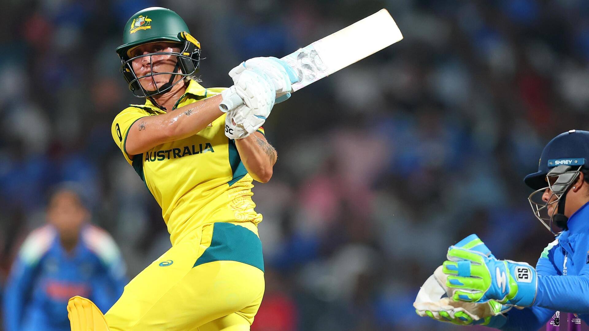 Ashleigh Gardner slams her eighth WODI fifty: Key stats