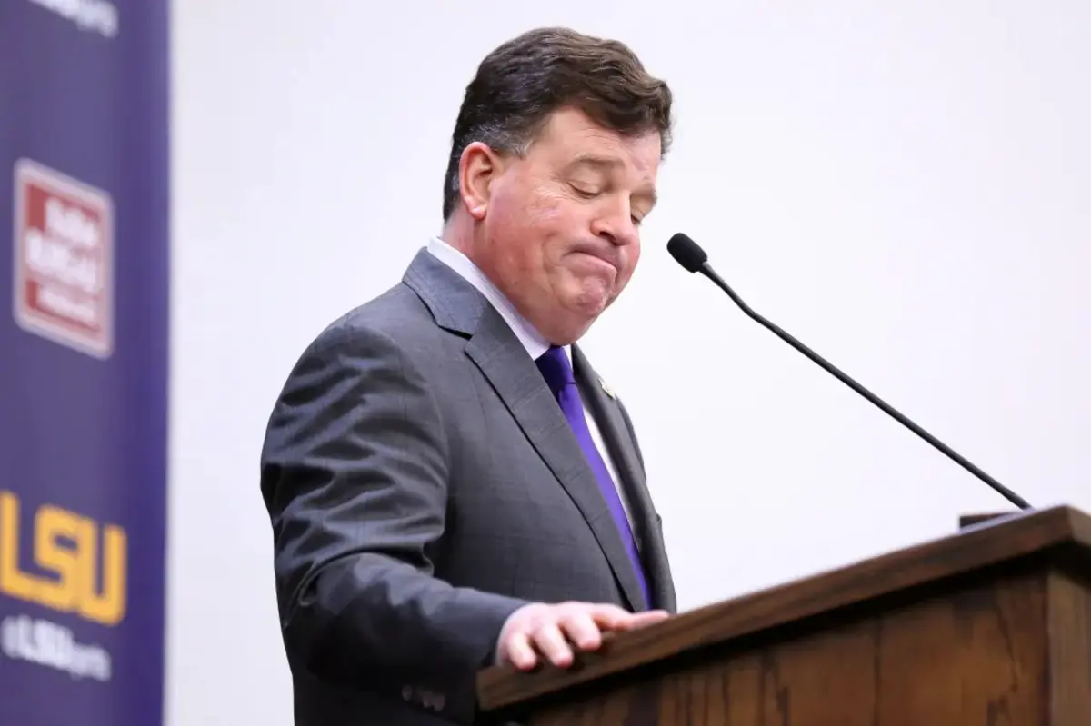 LSU firing embattled athletic director Scott Woodward