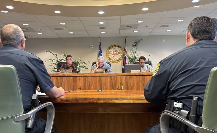 Deadline nears for Hawaii island police chief applications