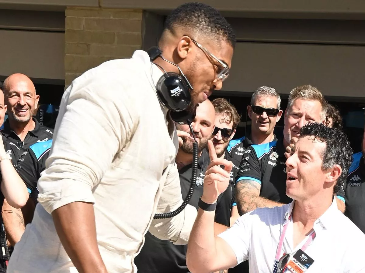 Anthony Joshua and Rory McIlroy in line for big payday as 'F1 team sale talks start'