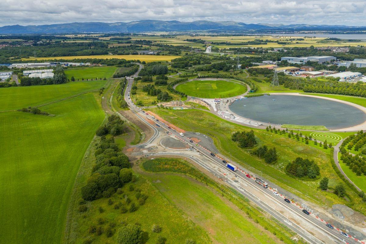 More traffic lights and road closures to help Falkirk's A9/A904 Improvement Project reach milestone