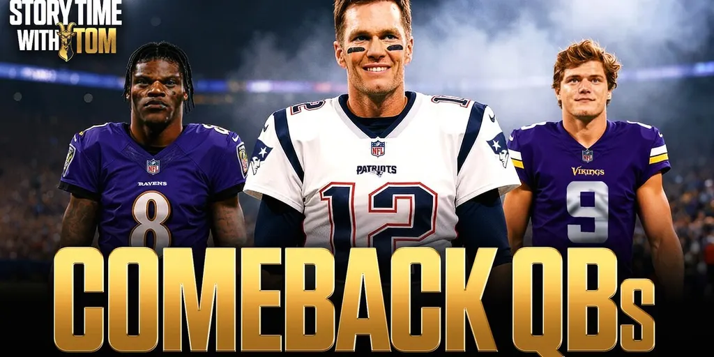 Tom Brady on the Mindset Lamar Jackson & J.J. McCarthy Need to Overcome Injury