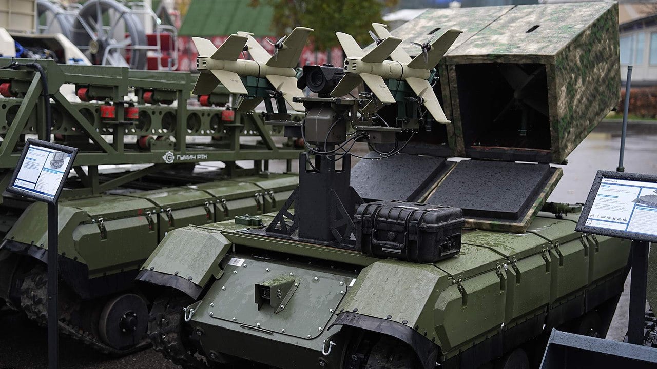 Russia unveils robotic air defense system