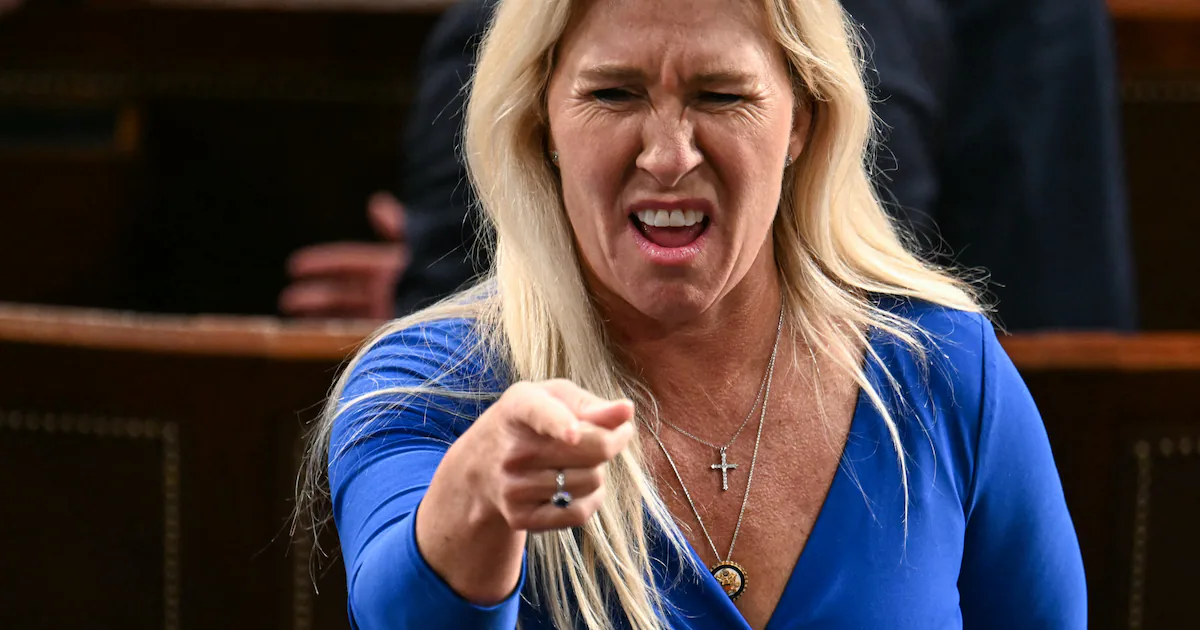 MTG Unleashes on ‘Pathetic Republican Men’