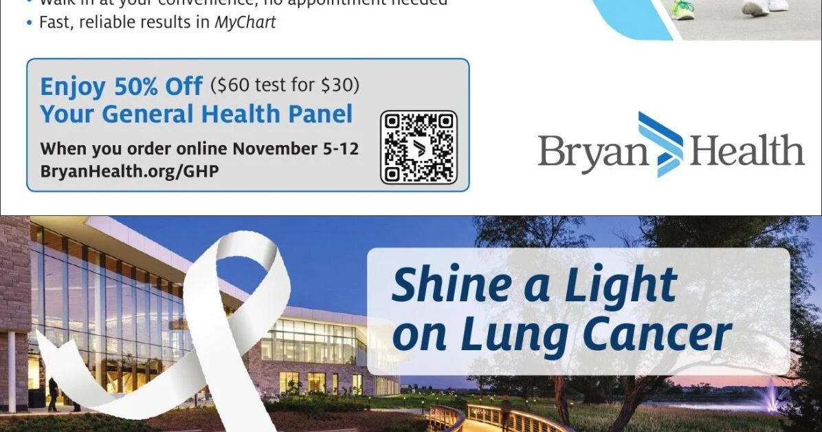 BRYAN MEDICAL CENTER PRINT - Ad from 2025-11-01