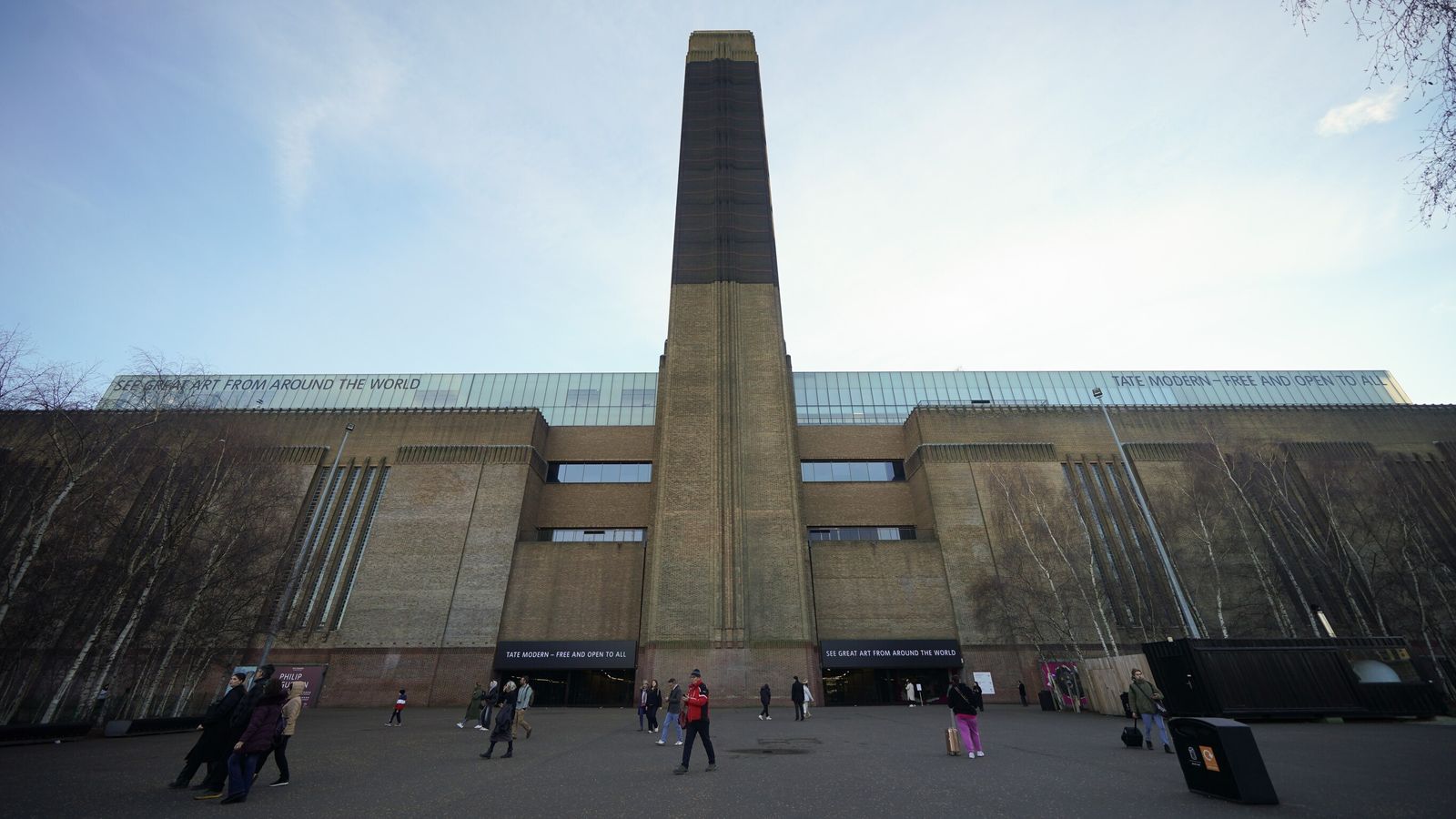 Family of boy thrown from Tate Modern says he's 'running, jumping and swimming'