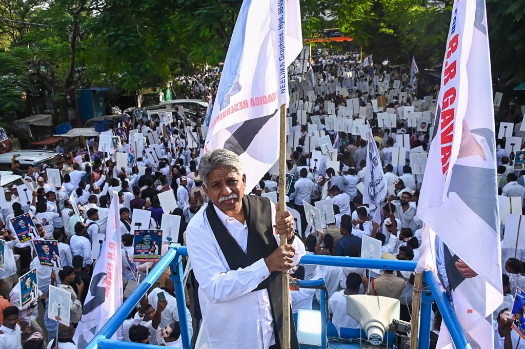 Hyderabad: MRPS President Leads Dalit Self Respect Protest #Gallery