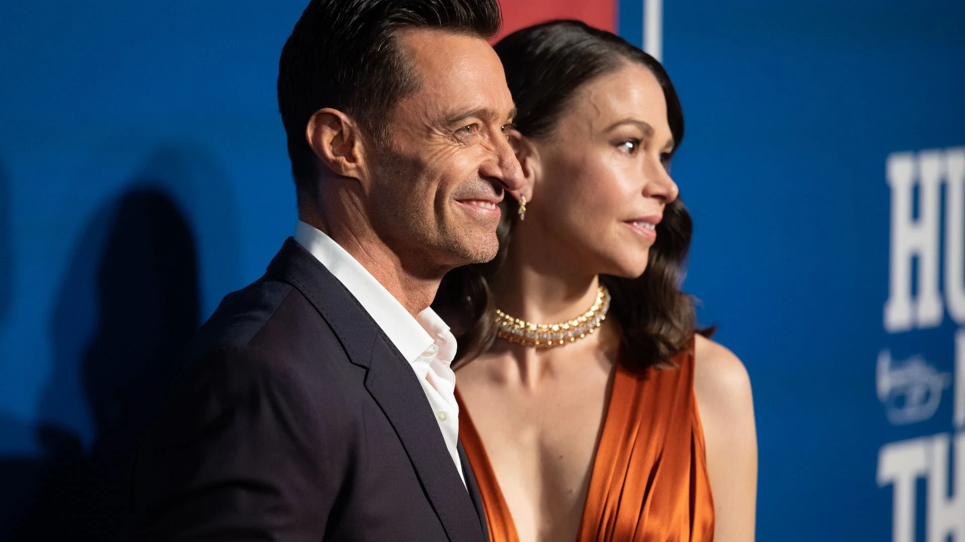 Hugh Jackman makes first red carpet appearance with Sutton Foster as a couple following Deborra-Lee Furness divorce