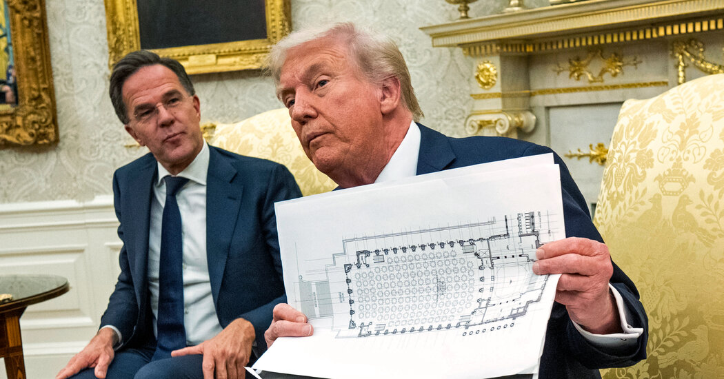 Trump’s Team Offers to Keep Some Ballroom Donors Incognito