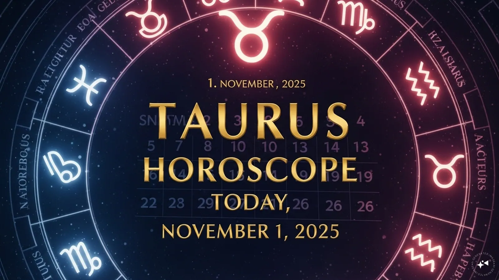 Taurus Horoscope Today, November 1, 2025