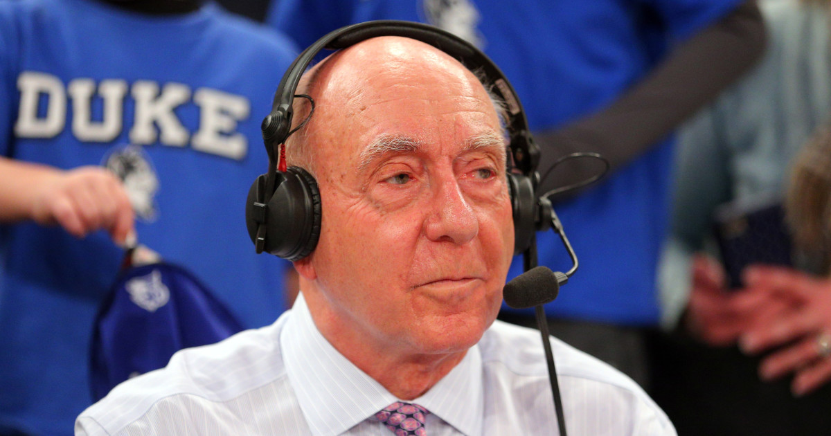 Congratulations Pour in for Legendary Announcer Dick Vitale on Friday