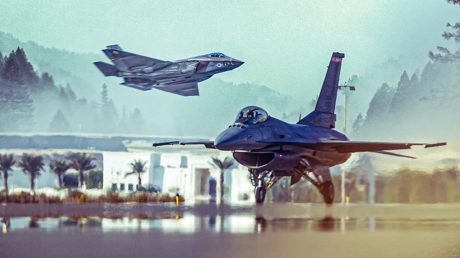 How The F-16 Stacks Up Against The F-35 In 2025