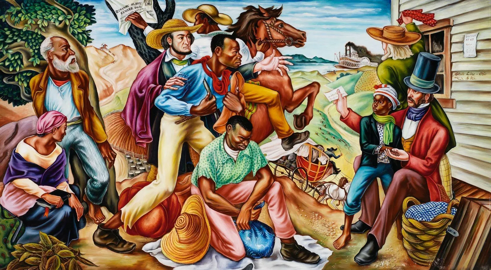 Art Imitates Life: Hale Woodruff’s ‘The Underground Railroad’ Headed North To Ohio