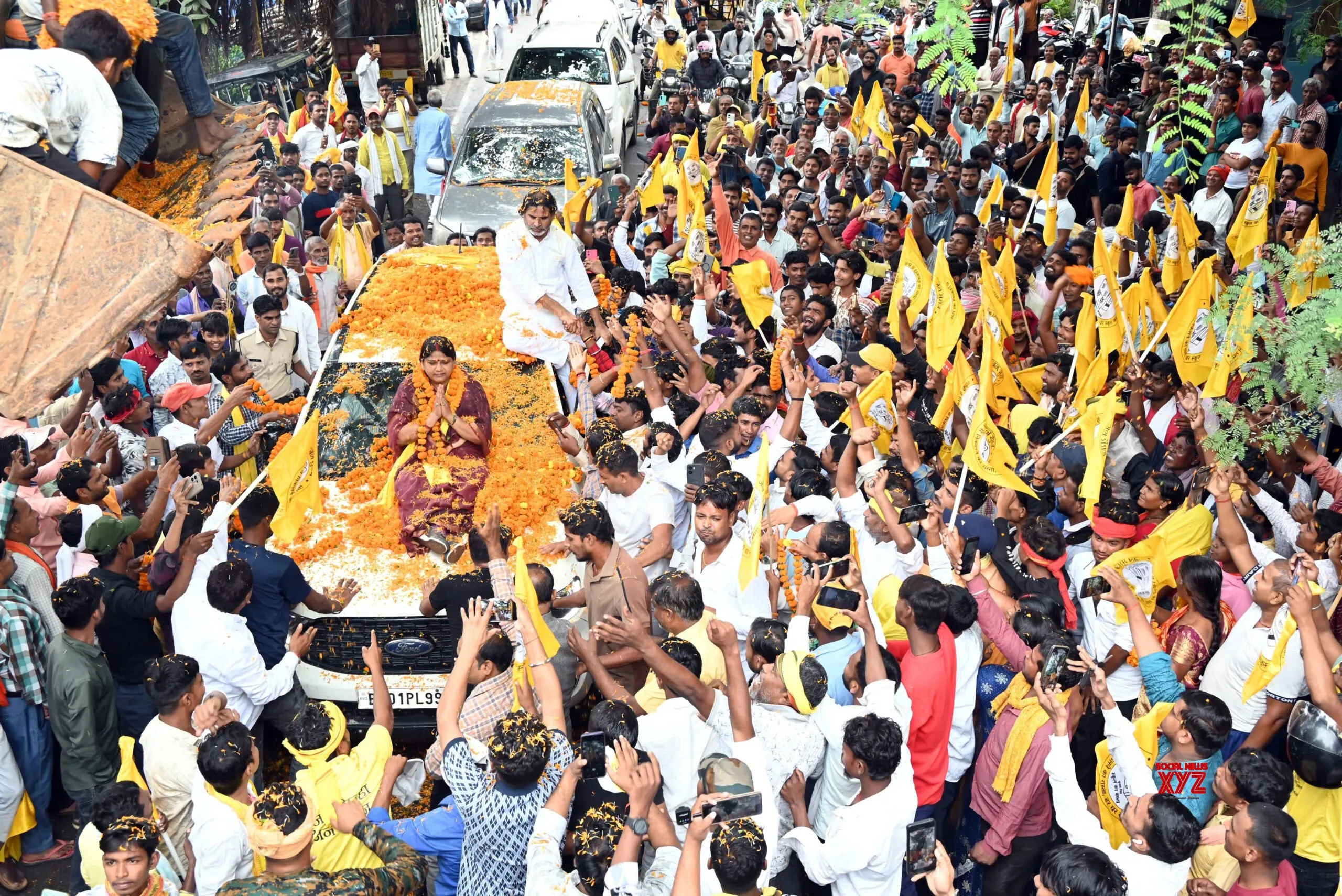 Nalanda: Prashant Kishor Holds Roadshow #Gallery