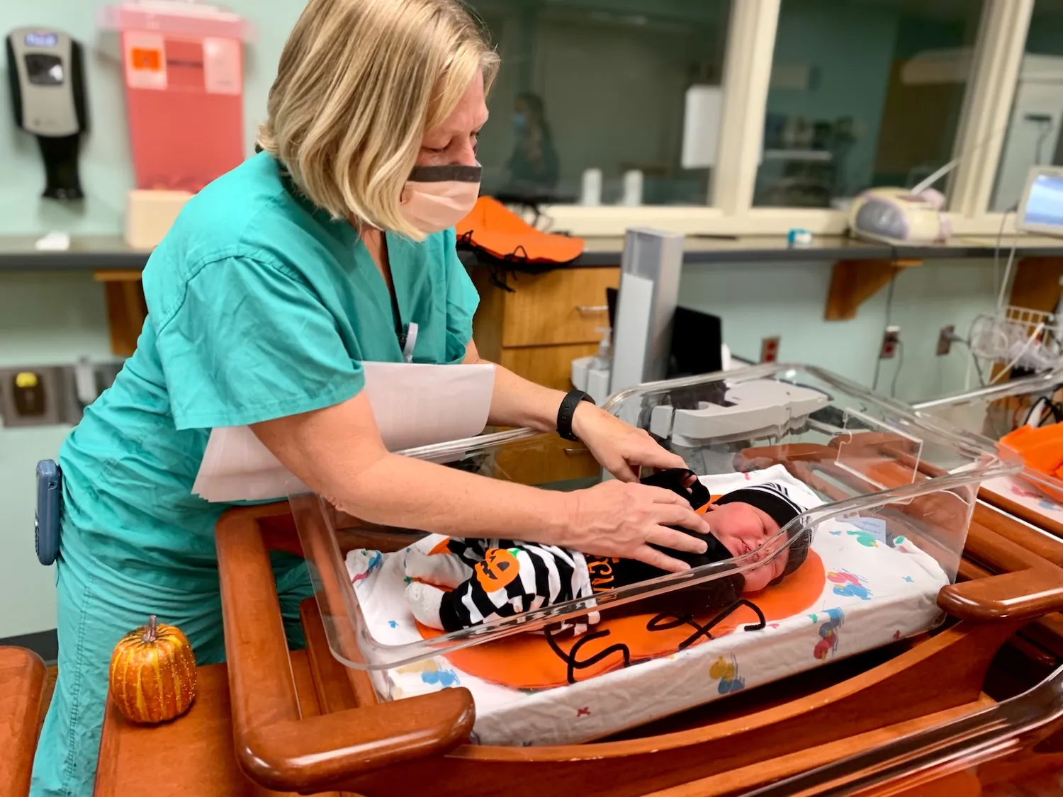 St. Luke's newborns celebrate Halloween in spooky buntings