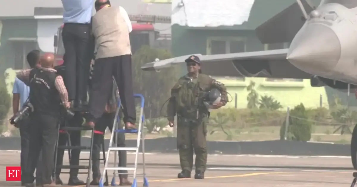 Watch: President Murmu, Supreme Commander of Indian Armed Forces, takes Rafale sortie, same jet that crushed PAF in Operation Sindoor