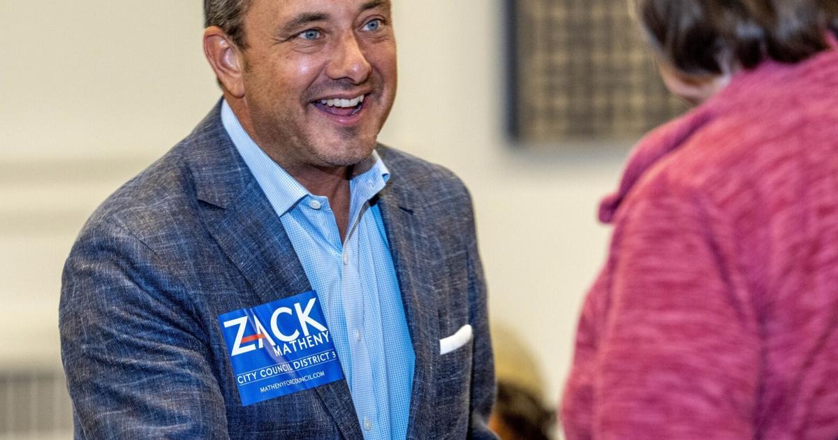District 3 candidates Zack Matheny, April Parker