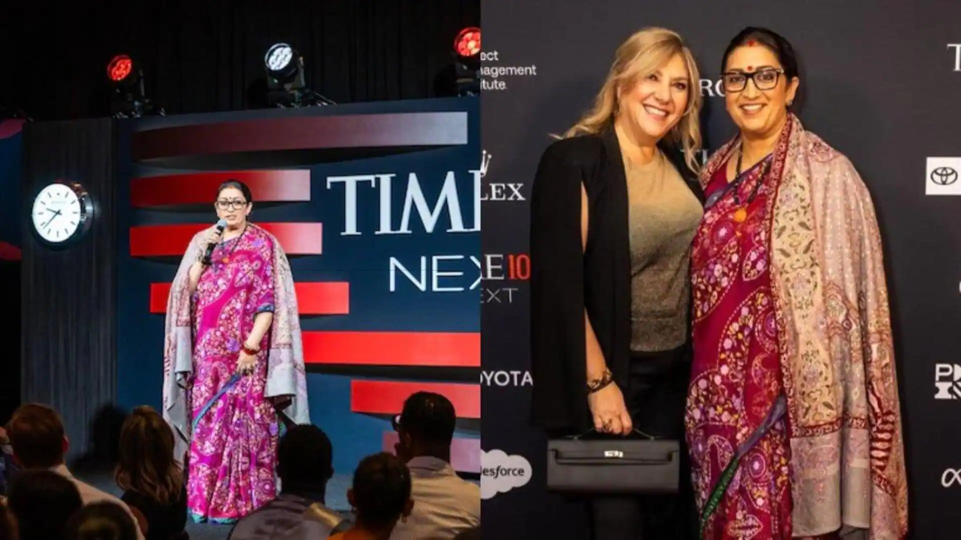 Smriti Irani represents India at TIME100; empowers women entrepreneurs