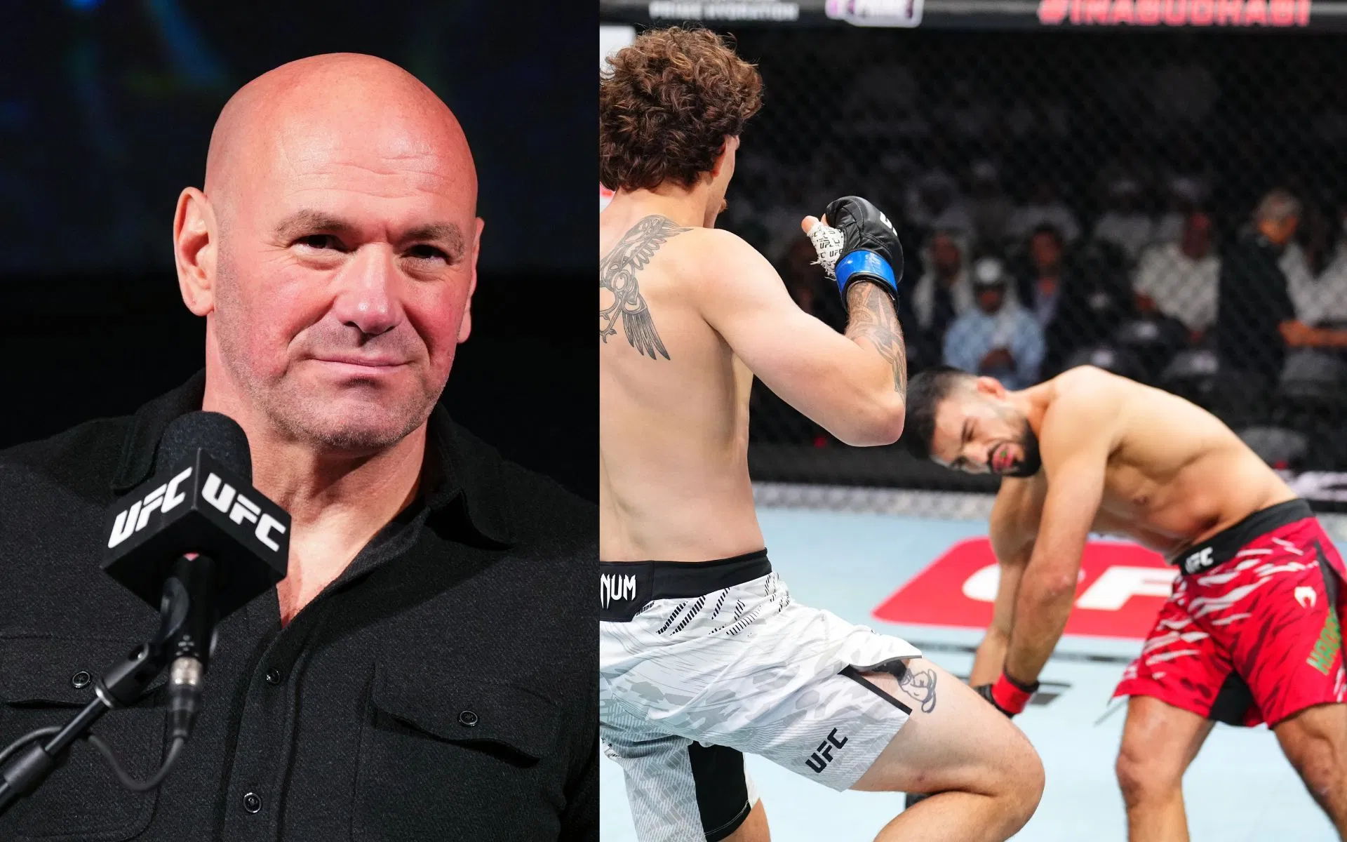 Dana White provides update on Nasrat Haqparast after scary head kick KO